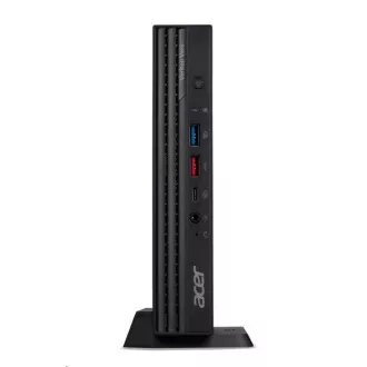 ACER PC Veriton N4720GT, i5-14400T, 8GB DDR5, 512GB M.2 SSD, Wifi, USB KB egér, W11P, 65W, Fekete