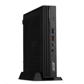 ACER PC Veriton N4720GT, i5-14400T, 8GB DDR5, 512GB M.2 SSD, Wifi, USB KB egér, W11P, 65W, Fekete