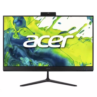 ACER PC AiO Aspire C27-2G, iCore 5 120U, 27" FHD, 8GB, 512GB SSD, UHD, W11, Fekete, fekete