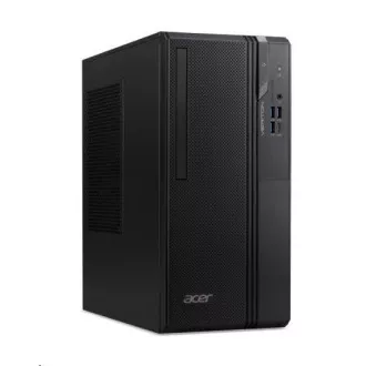 ACER PC Veriton VS2720G, i5-14400, 8GB DDR5, 512GB M.2 SSD, Wifi, DVD±RW, USB KB egér, W11P, 300W, Fekete