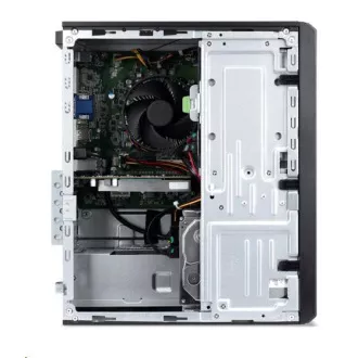 ACER PC Veriton VS2720G, i5-14400, 8GB DDR5, 512GB M.2 SSD, Wifi, DVD±RW, USB KB egér, W11P, 300W, Fekete