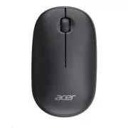 ACER egér, Acer vezeték nélküli buborékos egér AMR100, RF2.4G, 1600 dpi, Fekete