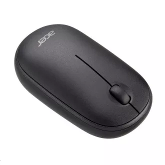 ACER egér, Acer vezeték nélküli buborékos egér AMR100, RF2.4G, 1600 dpi, Fekete