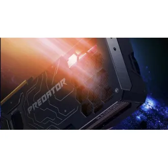 ACER grafikus kártya Predator BiFrost Radeon RX 9070 OC, 16 GB, 2,7 GHz
