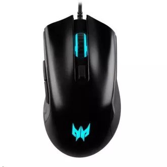 ACER Predator Cestus 333 vezetékes egér, 5 szintű DPI, 1ms, 400 IPS, 20 millió kattintás, USB 2.0, fekete színű