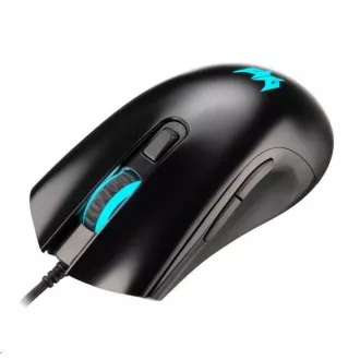 ACER Predator Cestus 333 vezetékes egér, 5 szintű DPI, 1ms, 400 IPS, 20 millió kattintás, USB 2.0, fekete színű
