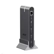 ACER 15in1 USB Type-C univerzális mini dokkoló: Host interfész: USB-C, 2x USB-A 2.0, 1x USB-A 3.2 Gen2, 1x USB-A 3.2 Gen1, 1x USB-A 3.2 Gen1, 1