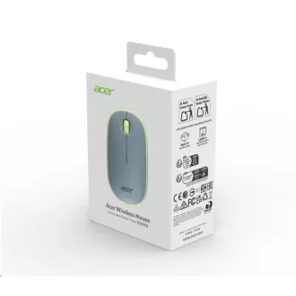 ACER vezeték nélküli buborékos egér, RF2.4G, 1600 dpi, kék