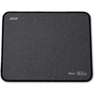 ACER VERO MOUSEPAD -Az újrahasznosított anyagok 95%-a, 0.3x22x18cm, Fekete