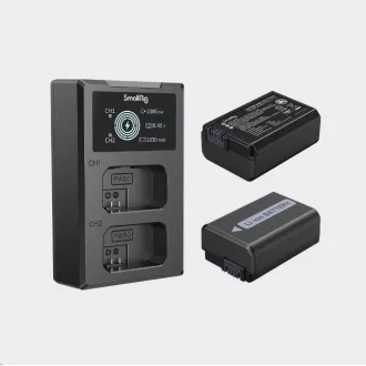 SmallRig 3818 NP-FW50 akkumulátor és töltő készlet