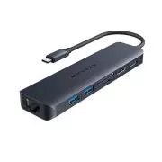 Hyper® EcoSmart™ Gen.2 USB-C 7 az 1-ben hub 100W PD Pass-thru