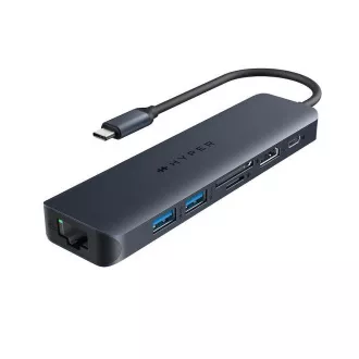 Hyper® EcoSmart™ Gen.2 USB-C 7 az 1-ben hub 100W PD Pass-thru Hyper® EcoSmart™ Gen.2 USB-C 7 az 1-ben hub 100W PD Pass-thru