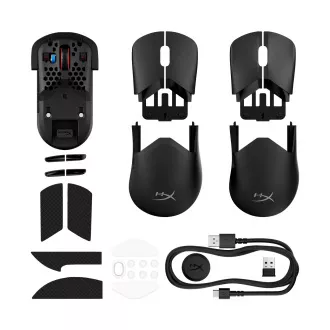 HyperX Pulsefire Saga Wireless - Gaming egér (fekete) - Egér