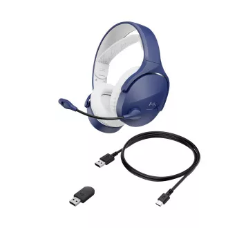 HyperX Cloud Jet Dual vezeték nélküli játékfejhallgató, kék