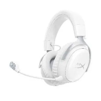 HyperX Cloud III S vezeték nélküli fehér játékfejhallgató