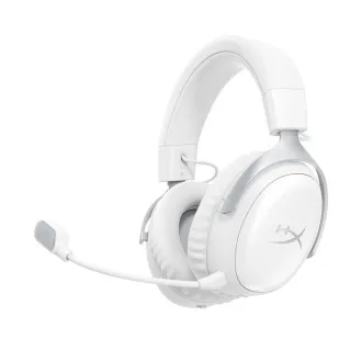 HyperX Cloud III S vezeték nélküli fehér játékfejhallgató