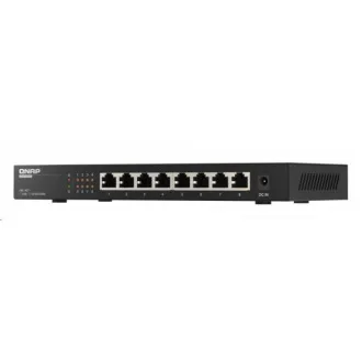 QNAP switch QSW-1108-8T (8x2, 5GbE, ventilátor nélküli) QNAP switch QSW-1108-8T (8x2, 5GbE, ventilátor nélküli)