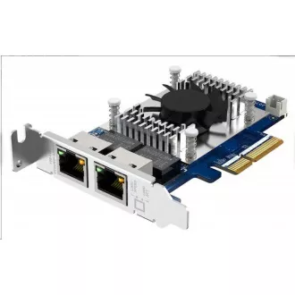 QNAP QXG-10G2T 2x 10GBASE-T bővítőkártya PC-hez és NAS-hoz QNAP QXG-10G2T 2x 10GBASE-T bővítőkártya PC-hez és NAS-hoz