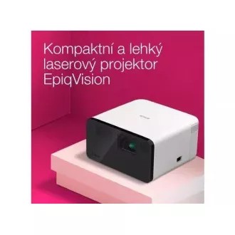 EPSON projektor EF-21W, Full HD, lézer, 5.000.000:1, USB 2.0, HDMI, Miracast, 3, 5 mm-es jack, 5 W-os hangszóró EPSON projektor EF-21W, Full HD, lézer, 5.000.000:1, USB 2.0, HDMI, Miracast, 3, 5 mm-es jack, 5 W-os hangszóró