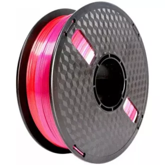 GEMBIRD Nyomtatószál (filament) PLA, 1, 75mm, 1kg, selyem szivárvány, piros/lila GEMBIRD Nyomtatószál (filament) PLA, 1, 75mm, 1kg, selyem szivárvány, piros/lila