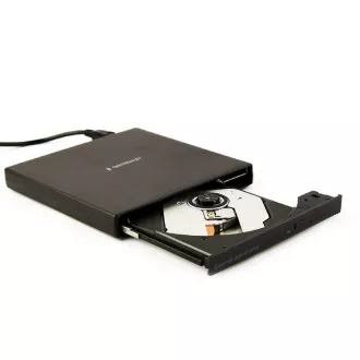 GEMBIRD külső DVD-ROM író DVD-USB-04, fekete