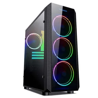 VeinX tok Mars MAR01A Mid Tower, tápegység nélkül, 3xUSB, átlátszó oldalfal, 4xARGB ventilátor 120mm, fekete - Felbontott VeinX tok Mars MAR01A Mid Tower, tápegység nélkül, 3xUSB, átlátszó oldalfal, 4xARGB ventilátor 120mm, fekete - Felbontott