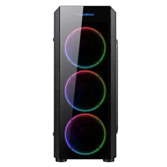 VeinX tok Mars MAR01A Mid Tower, tápegység nélkül, 3xUSB, átlátszó oldalfal, 4xARGB ventilátor 120mm, fekete - Felbontott VeinX tok Mars MAR01A Mid Tower, tápegység nélkül, 3xUSB, átlátszó oldalfal, 4xARGB ventilátor 120mm, fekete - Felbontott