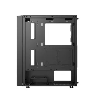 1stCOOL tok GAMER 4, Mid tower, AU, USB 3.0, USB-C, 2x120mm, tápegység nélkül, fekete 1stCOOL tok GAMER 4, Mid tower, AU, USB 3.0, USB-C, 2x120mm, tápegység nélkül, fekete