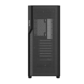 1stCOOL GAMER 5, Mid tower, AU, USB 3.0, USB-C, tápegység nélkül, fekete