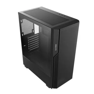 1stCOOL GAMER 5, Mid tower, AU, USB 3.0, USB-C, tápegység nélkül, fekete