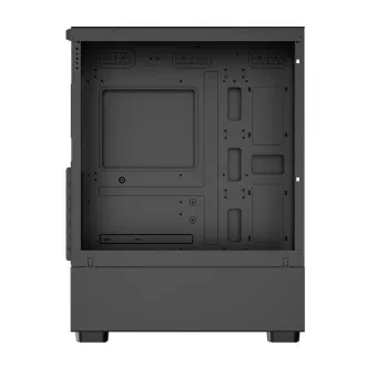 1stCOOL GAMER 5, Mid tower, AU, USB 3.0, USB-C, tápegység nélkül, fekete