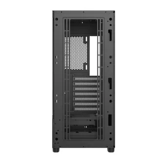 1stCOOL GAMER 5, Mid tower, AU, USB 3.0, USB-C, tápegység nélkül, fekete