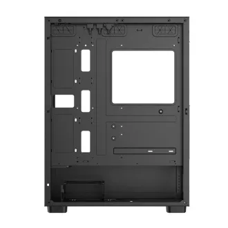 1stCOOL tok GAMER 5, Mid tower, AU, USB 3.0, USB-C, 2x 140 ARGB ventilátor, 1x 120 ARGB ventilátor, tápegység nélkül, fekete színű
