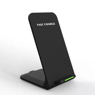 1stCOOL vezeték nélküli QI töltő H18, összecsukható állvány, USB-C, fekete 1stCOOL vezeték nélküli QI töltő H18, összecsukható állvány, USB-C, fekete