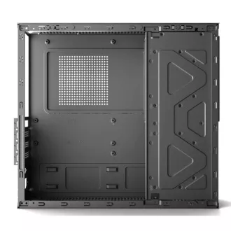 1stCOOL Case COMPACT 2, Micro Tower, AU, USB 3.0, USB-C, CR, 1x 60mm-es ventilátor, fekete 1stCOOL Case COMPACT 2, Micro Tower, AU, USB 3.0, USB-C, CR, 1x 60mm-es ventilátor, fekete
