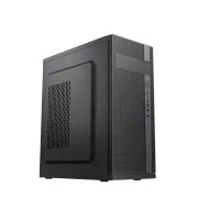 VeinX tok ID02A Mid Tower, tápegység nélkül, 1x USB3.0, 2x USB2.0, fekete