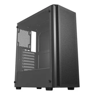 VeinX tok BR15A Mid Tower, tápegység nélkül, 2x USB3.0, 1x USB2.0, 4x 120mm ARGB ventilátor, 1x ARGB vezérlő, fekete színű