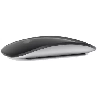 APPLE Magic Mouse (2024) - Fekete multi-touch felületű egér
