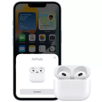APPLE AirPods 3. generáció Lightning töltő tokkal APPLE AirPods 3. generáció Lightning töltő tokkal