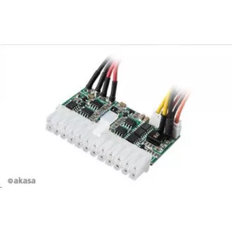 AKASA adapter AK-PE200-01, 200W DC-to-DC ATX, 4-pin DIN AKASA adapter AK-PE200-01, 200W DC-to-DC ATX, 4-pin DIN