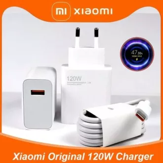 Xiaomi 120W-os töltőkombináció (A-típusú) EU Xiaomi 120W-os töltőkombináció (A-típusú) EU