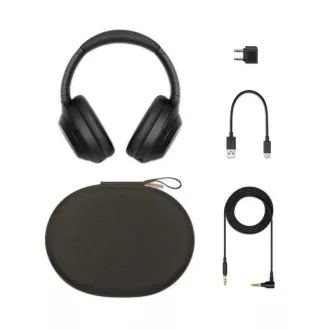 Sony vezeték nélküli fejhallgató WH-1000XM4, EU, fekete
