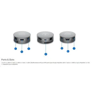 DELL DA310 USB-C mobil adapter