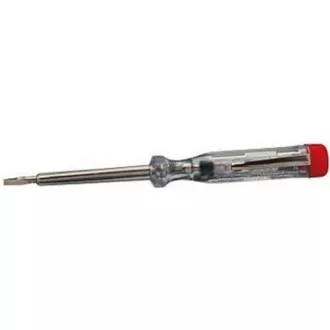 Solight tester 201, átmérő 3mm x 140mm, váltakozó feszültségű érintkező: 70 - 250V