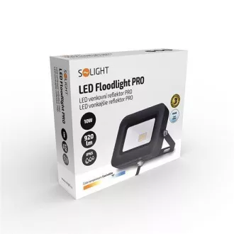 Solight LED spotlámpa PRO, 10W, 920lm, 5000K, IP65