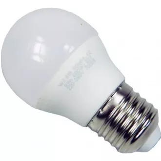 Solight LED izzó, miniglobe, 6W, E27, 6000K, 510lm