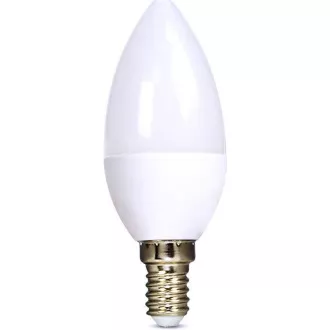 Solight LED izzó, gyertya, 4W, E14, 3000K, 340lm