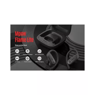 MPOW Flame Lite - sport bluetooth fejhallgató, fekete MPOW Flame Lite - sport bluetooth fejhallgató, fekete