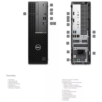 DELL PC OptiPlex 7020 SFF/180W/TPM/i3 14100/8GB/512GB SSD/Integrált/WLAN/vPro/Kb/Mouse/W11 Pro/3Y PS NBD DELL PC OptiPlex 7020 SFF/180W/TPM/i3 14100/8GB/512GB SSD/Integrált/WLAN/vPro/Kb/Mouse/W11 Pro/3Y PS NBD