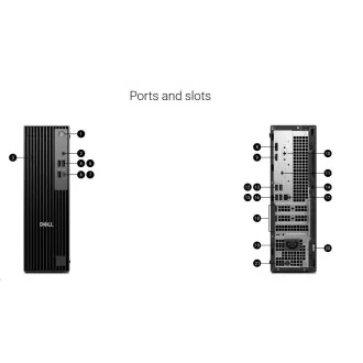 DELL PC Pro Slim QCS1250/180W/TPM/i5-14500/16GB/512GB SSD/Integrált/Kb/Eger/W11 Pro/3Y PS NBD
